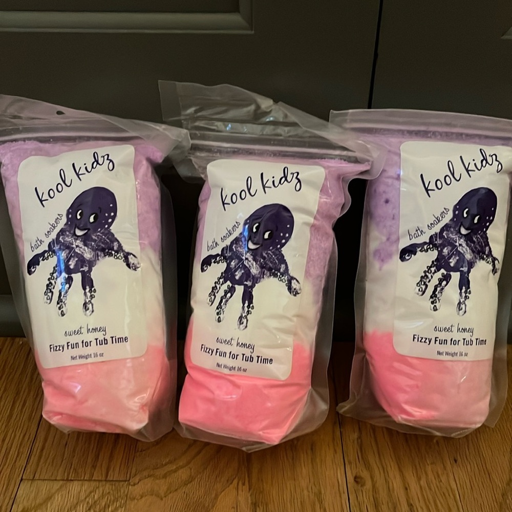 Bundle of 3 KOOL KIDZ bath salts
